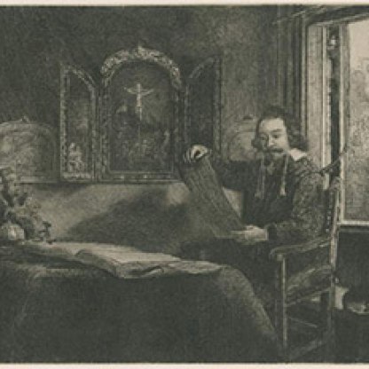 Rembrandt Etching